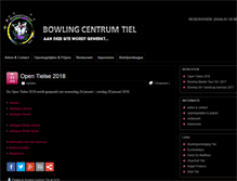 Tablet Screenshot of bowlingcentrumtiel.nl